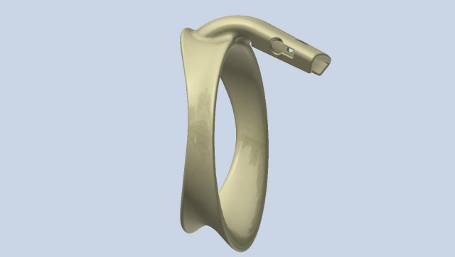khd q4he chastity ring 76mm Model Cetak 3D .c4d .max .obj .3ds .fbx .stl .blend