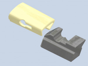 khd q4he chastity diy Modello di stampa 3D