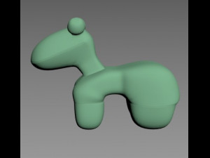 kreslo pony 3D-Modell