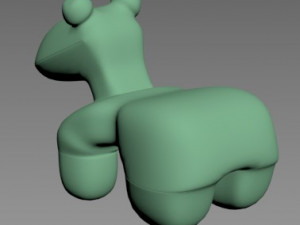 kreslo pony 3D-Modell