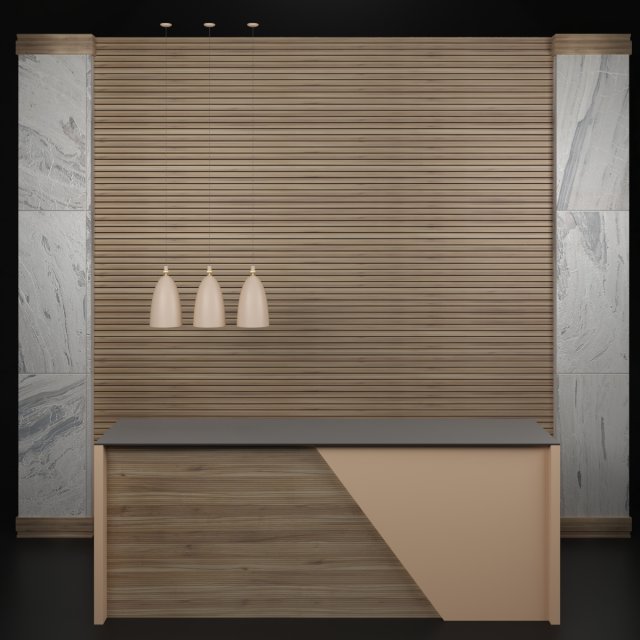 reception g30 3D Model .c4d .max .obj .3ds .fbx .stl .blend 