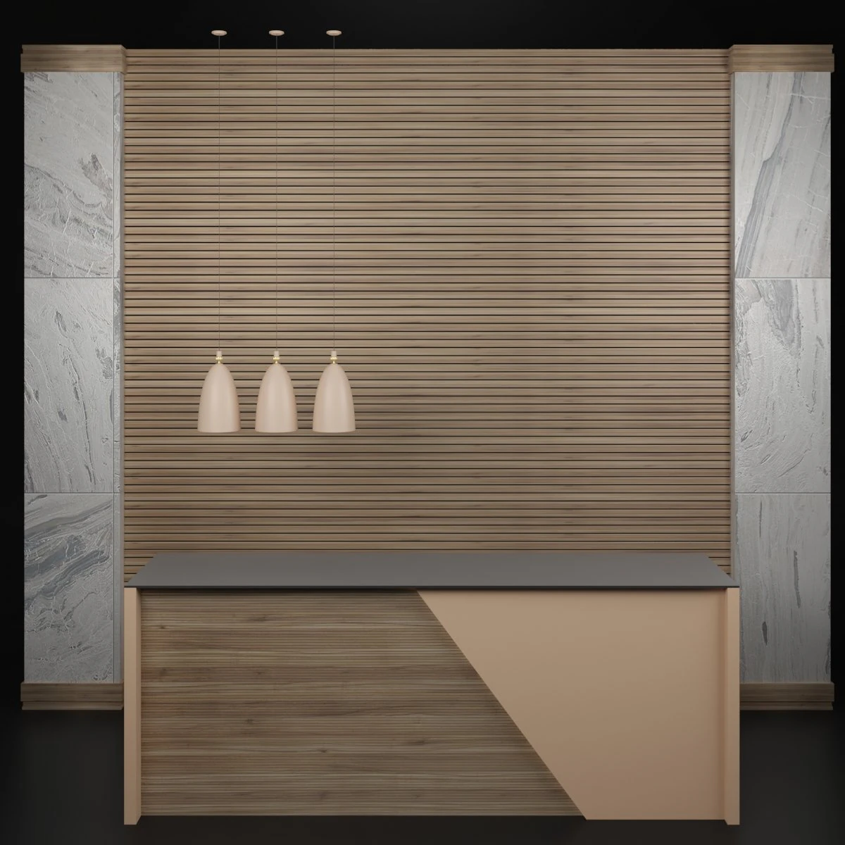 reception g30 3D Model .c4d .max .obj .3ds .fbx .stl .blend 