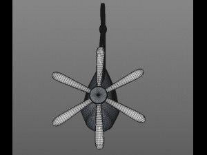 Cartoon helicopter Modelo 3D