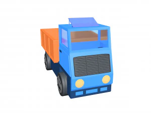 Cartoon truck 3D Model