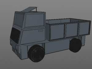 Cartoon truck 3D Модель