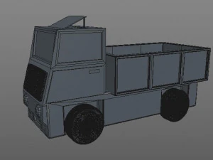 Cartoon truck 3D Model