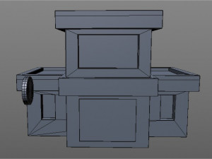 artoon garage 3D 모델