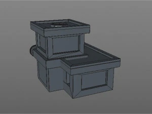 artoon garage 3D Model