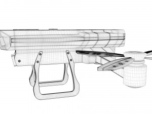 detailed military drone reconnaissance with pbr materials 3D Model