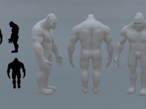 ork base mesh 3D 모델