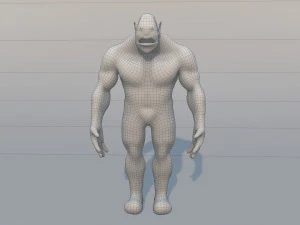 ork base mesh 3D Model