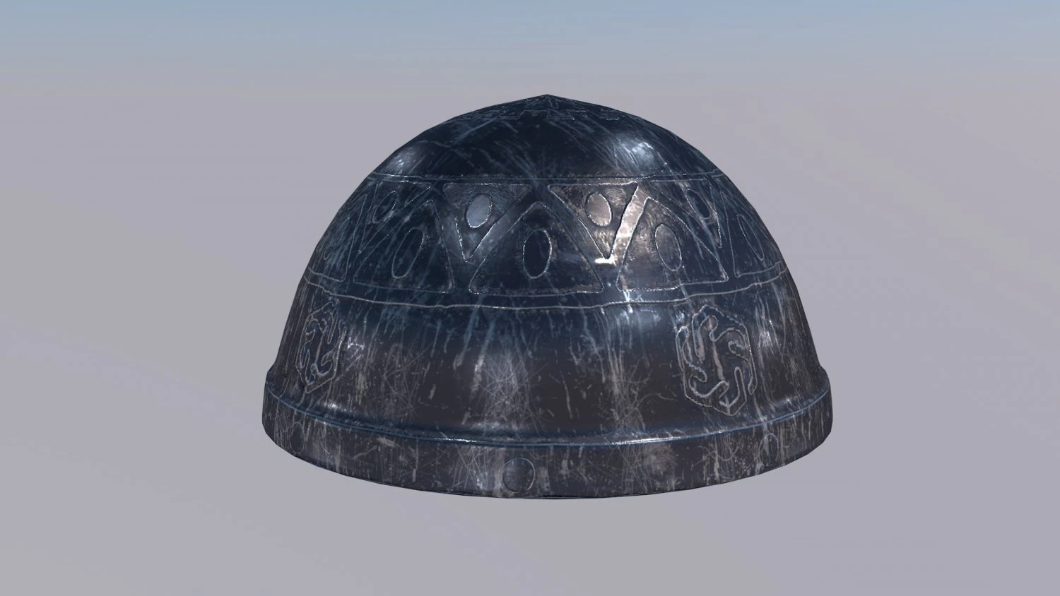 gnome helmet with pbr game ready 3D Model .c4d .max .obj .3ds .fbx .stl .blend 