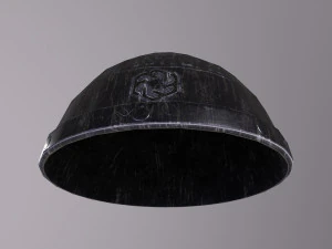 gnome helmet with pbr game ready 3D Model