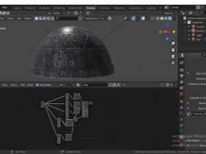 gnome helmet with pbr game ready 3D Model
