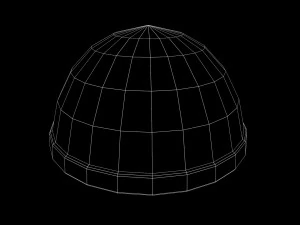 gnome helmet with pbr game ready 3D Model