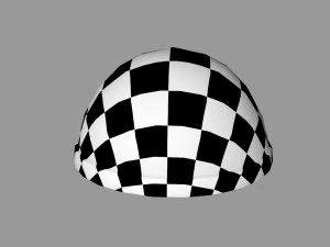 gnome helmet with pbr game ready 3D Model