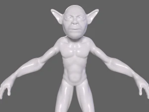 Goblin base mesh 3D Model