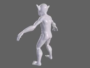 Goblin base mesh 3D Model