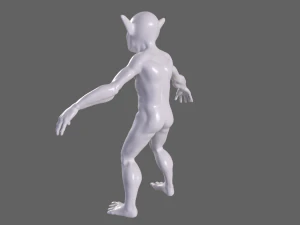 Goblin base mesh 3D Model