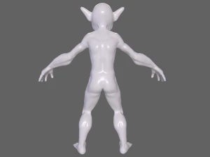 Goblin base mesh 3D Model
