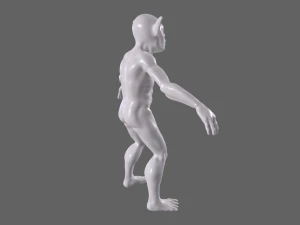 Goblin base mesh 3D Model