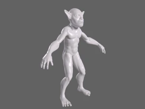 Goblin base mesh 3D Model