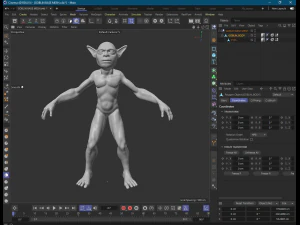 Goblin base mesh 3D Model