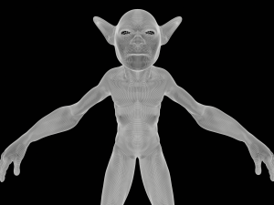Goblin base mesh 3D Model