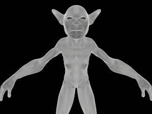 Goblin base mesh 3D Model