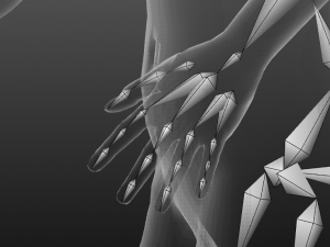 Realistic Asian Woman rigged 3D Модель