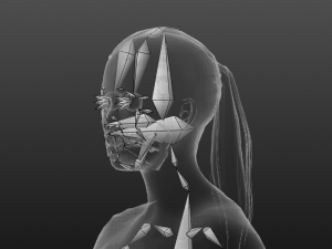 Realistic Asian Woman rigged 3D Модель