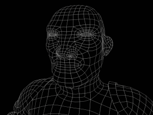 Stylized Warrior with PBR material 3D-Modell