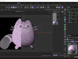 gato de juguete Modelo 3D