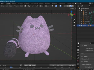 gato de juguete Modelo 3D