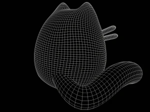 gato de juguete Modelo 3D