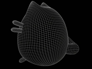 gato de juguete Modelo 3D