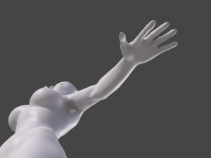 Female Body Basemesh for sculpting Model 3D