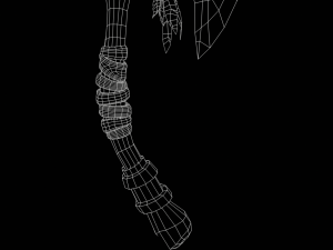 Stylized Axe Low-poly 3D Model