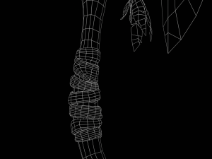 Stylized Axe Low-poly 3D Model