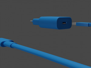 Phone charger with 6 color skin 3D Baskı Modeli