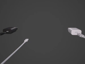 Carregador de telefone com pele de 6 cores Modelo de Impressão 3D