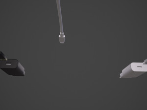 Phone charger with 6 color skin 3D Baskı Modeli
