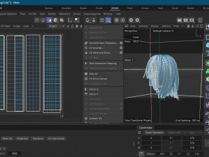 Hairstyle long II Real-Time Hairstyle for Games Modelo 3D