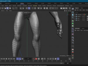 Goblin Cannibal with control rig I Epic skeleton 3D Модель