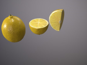 3D Lemon Model - high-quality content for your projects Modèle 3D