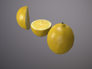 3D Lemon Model - high-quality content for your projects Modèle 3D