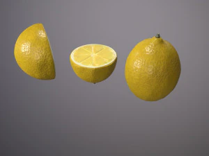 3D Lemon Model - high-quality content for your projects 3D Model