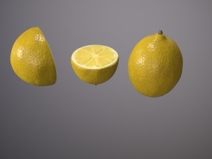 3D Lemon Model - high-quality content for your projects Modèle 3D