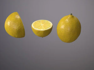 3D Lemon Model - high-quality content for your projects 3D Model