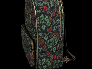 Stylish school backpack II Bag II 7 different color sets Modelo 3D